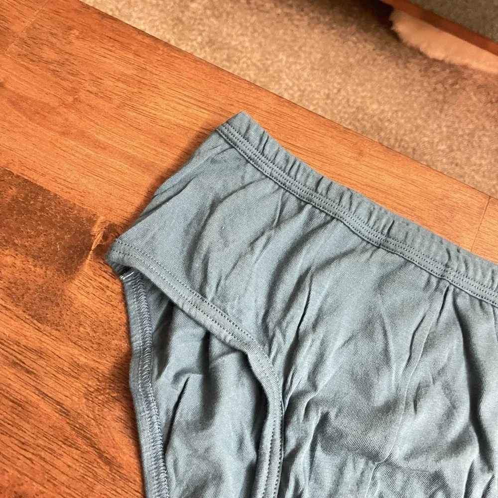 Vintage Jockey Elance Blue Bikini Cotton Men's Lg‎ 36-38 Poco Brief